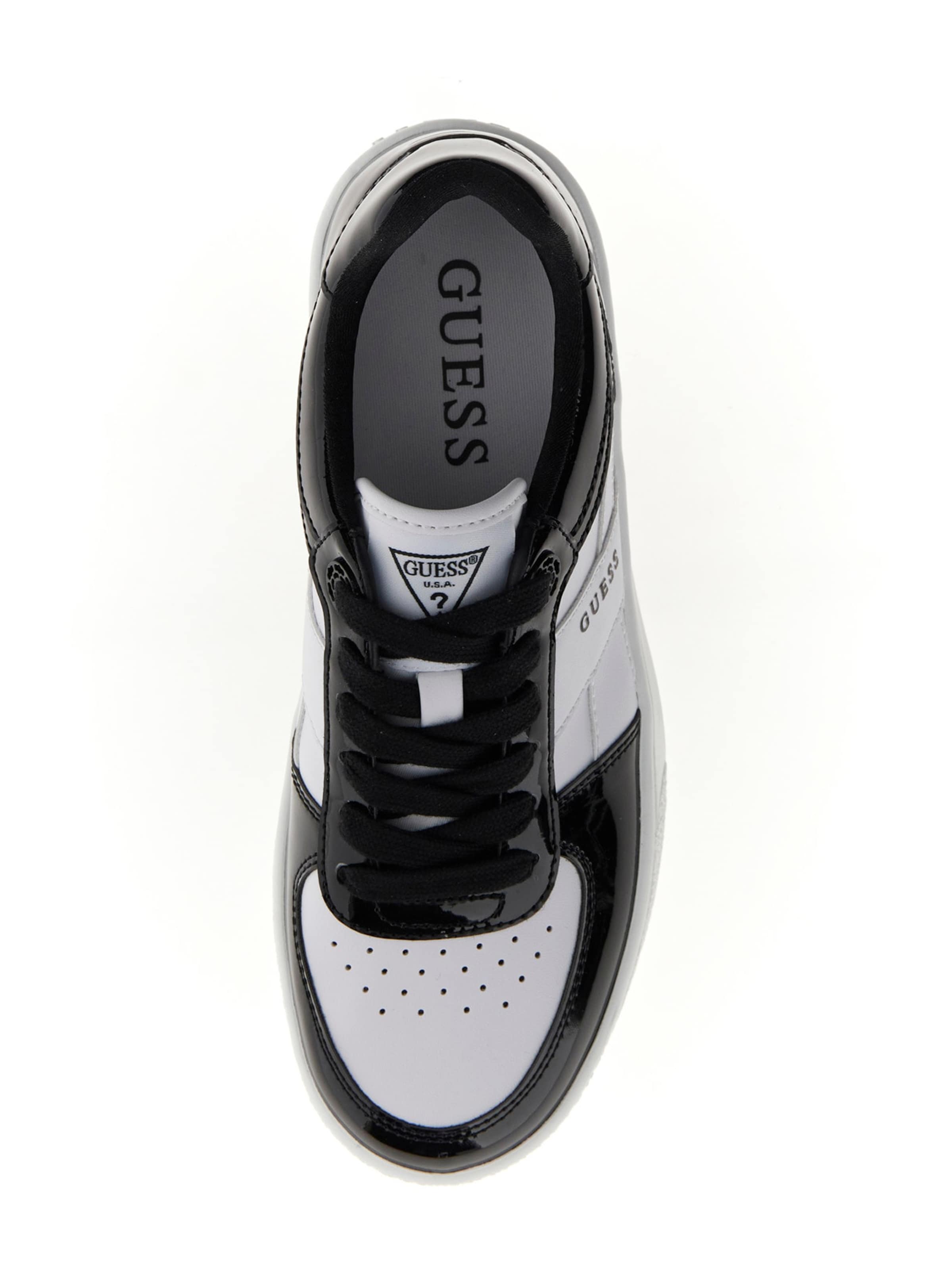 balts GUESS Zemie brīvā laika apavi 'NAIMA'