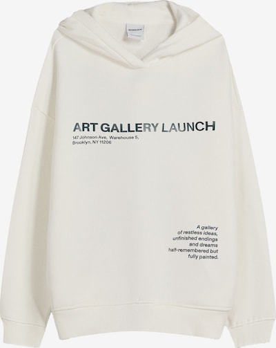 Bershka Collegepaita värissä musta / offwhite, Tuotenäkymä