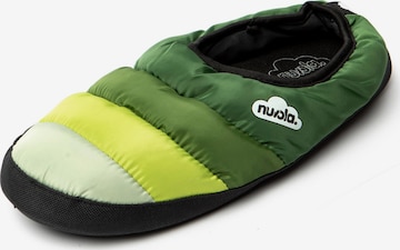 Nuvola. Hausschuh 'Classic Colors' in Grün: Vorderseite