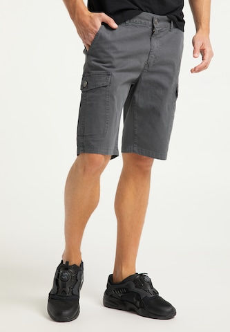 Regular Pantalon cargo MO en gris : devant