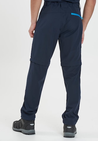 Whistler Regular Workout Pants 'SPENCER M' in Blue
