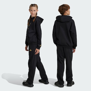 ADIDAS PERFORMANCE Loosefit Sporthose 'Messi' in Schwarz