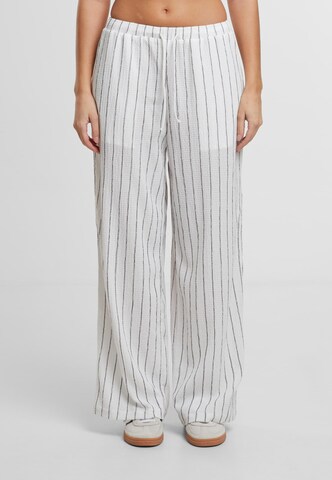 Urban Classics Loosefit Broek in Wit