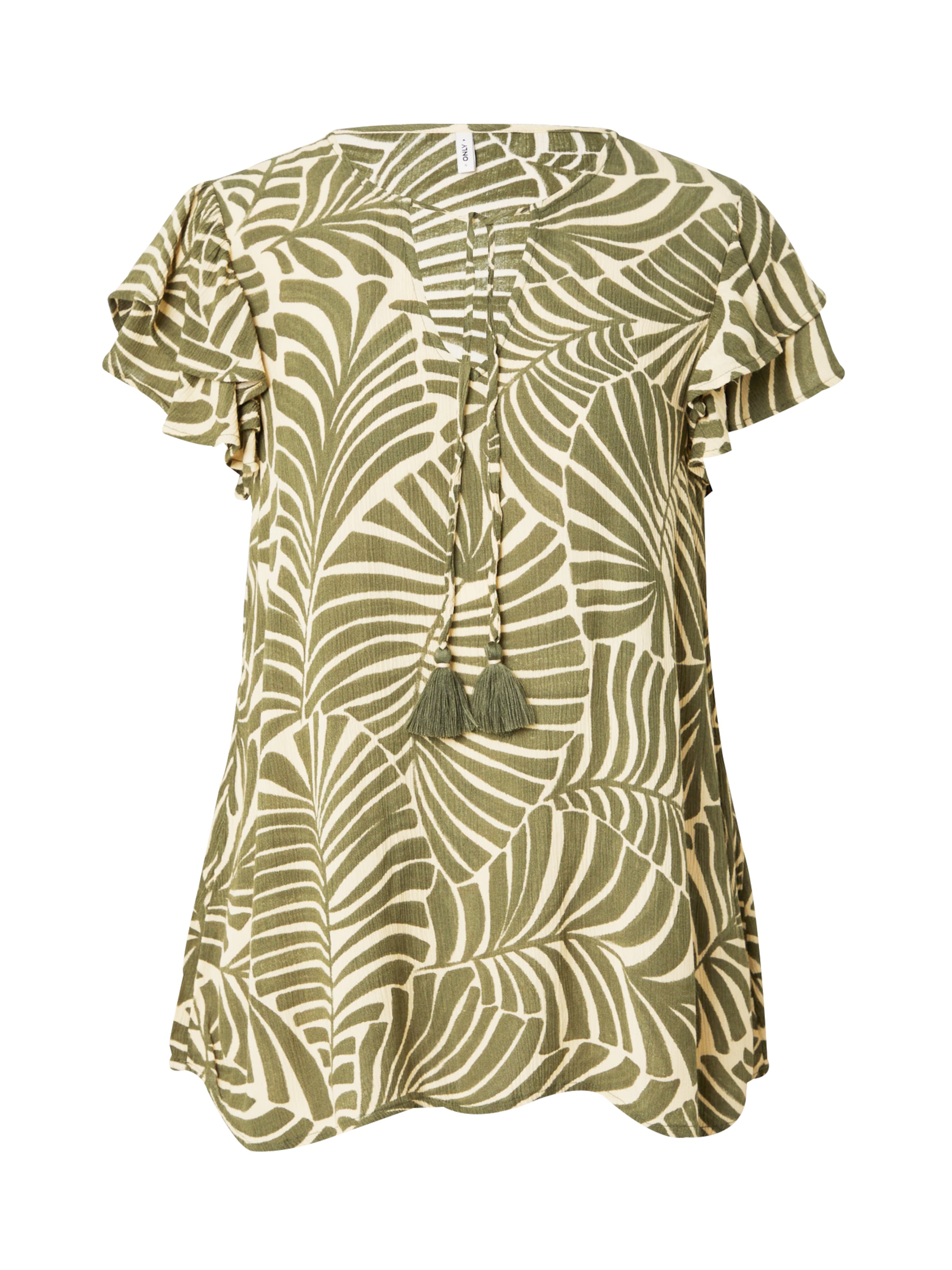 Chemisier 'ONLCHIARA' ONLY en vert : devant