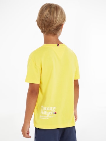TOMMY HILFIGER T-shirt i gul