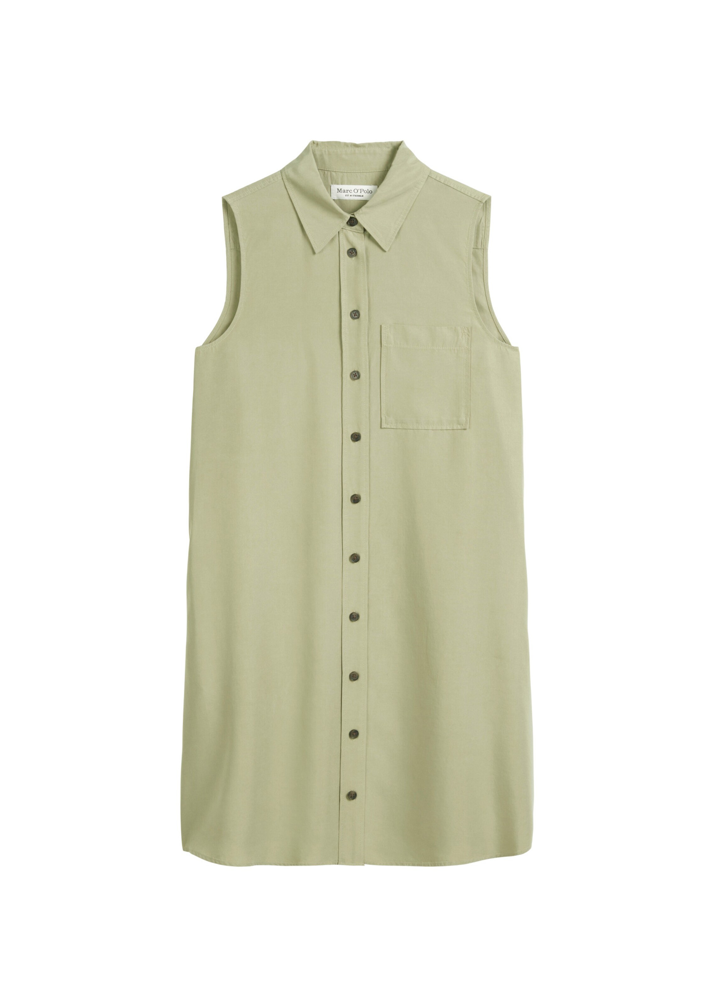 Marc O'Polo Kleid in Grün: Vorderseite