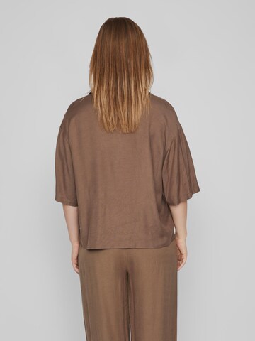 VILA Blouse 'Pricil' in Brown