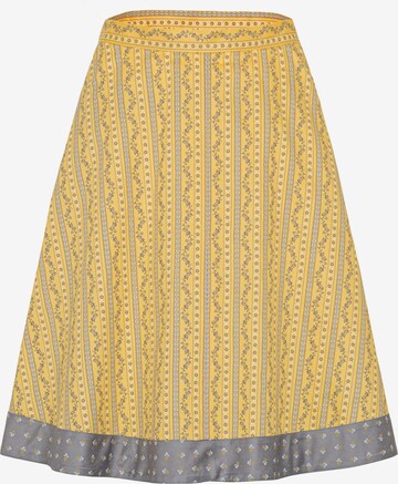 SPIETH & WENSKY Traditional Skirt in Yellow: front