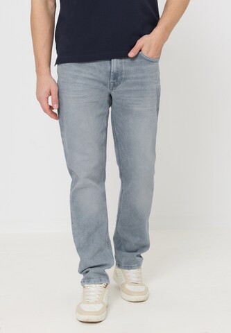 Street One MEN Regular Jeans in Grey: front