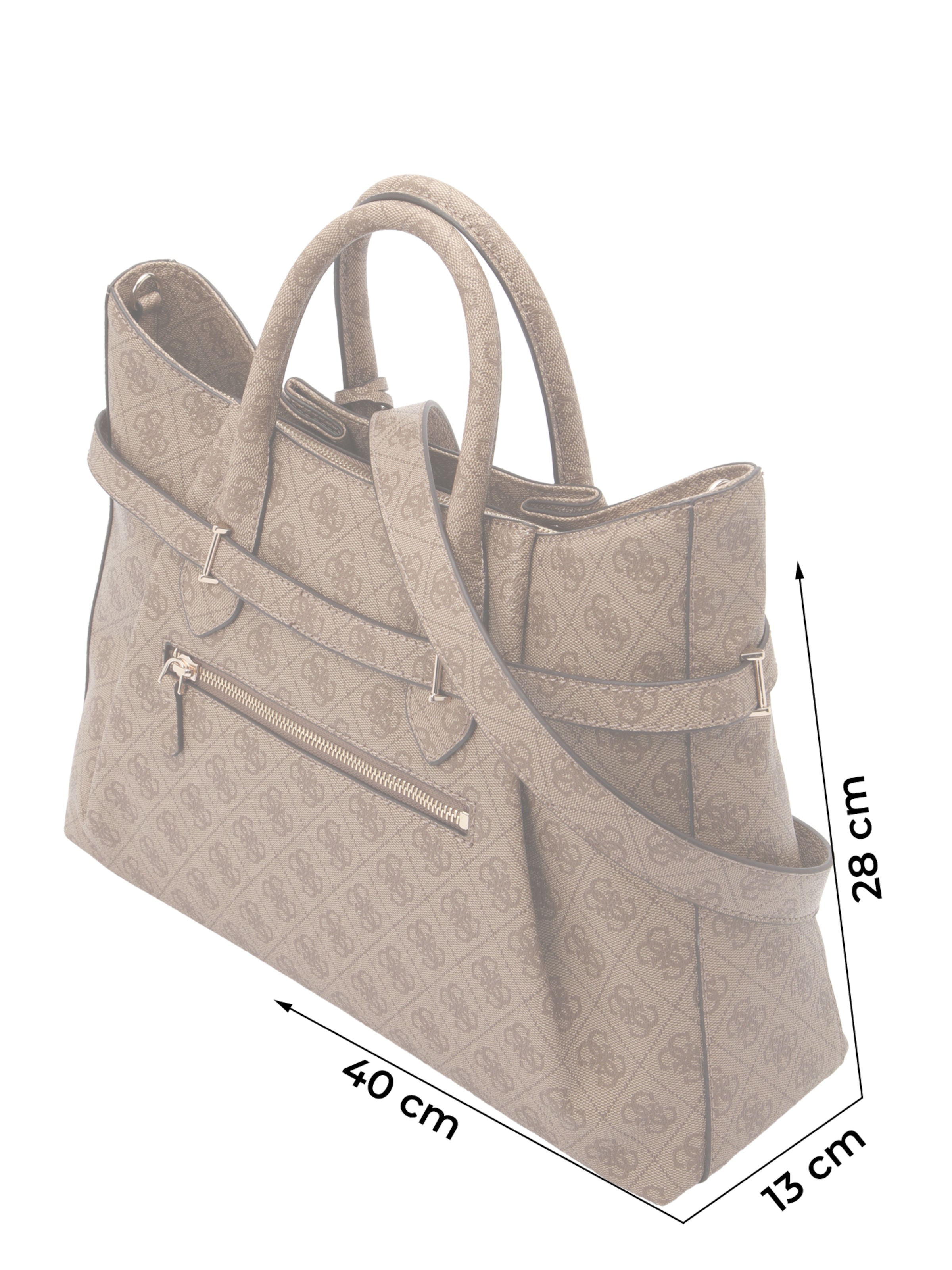 GUESS - Bolso de mano 'YESBA' en marrón