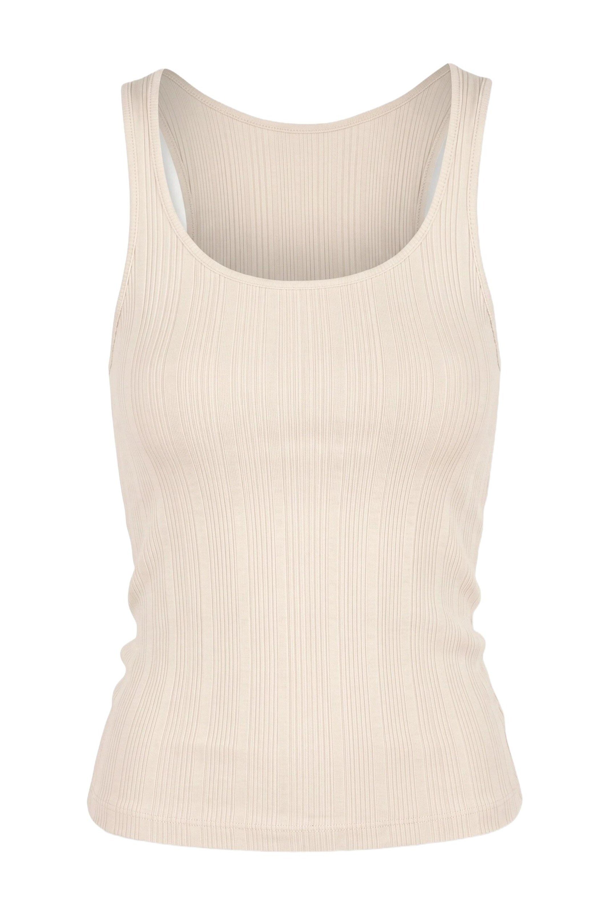 Haut No Matter What en beige : devant