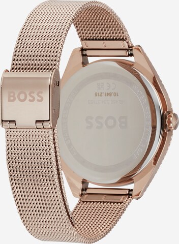 BOSS - Reloj analógico en oro