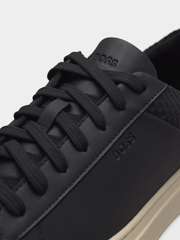 Baskets basses 'Kieran' BOSS en noir