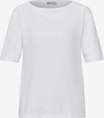 STREET ONE Shirt in White: front