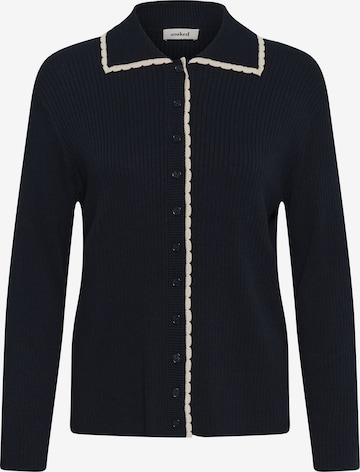 SOAKED IN LUXURY - Casaco de malha 'Lysandra ' em azul: frente