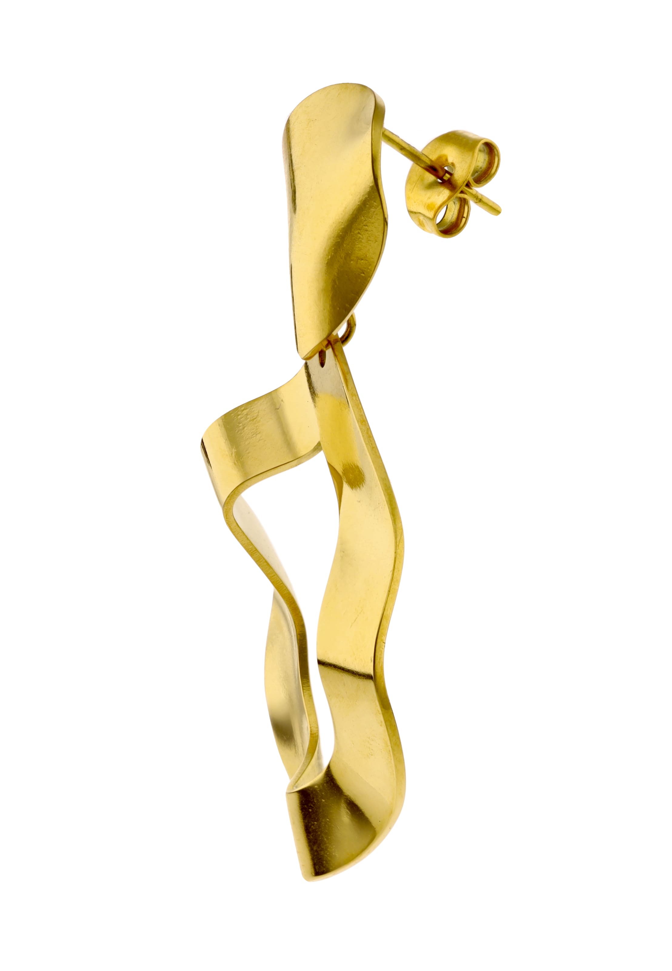 Boucles d'oreilles usha WHITE LABEL en or