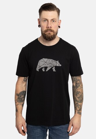 FORSBERG T-Shirt in Schwarz: Vorderseite