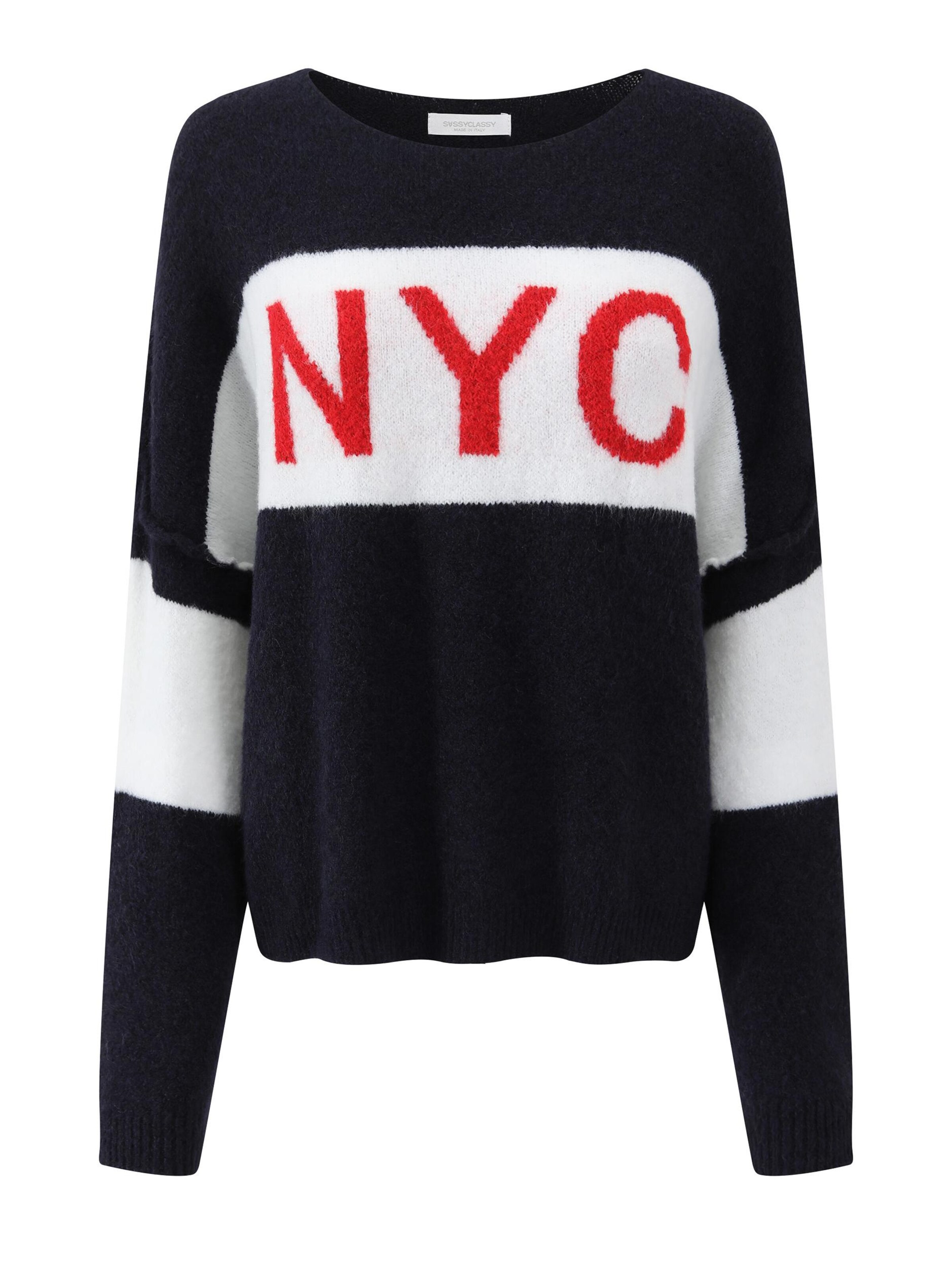 SASSYCLASSY Oversized sweater in L in Blue, Item view