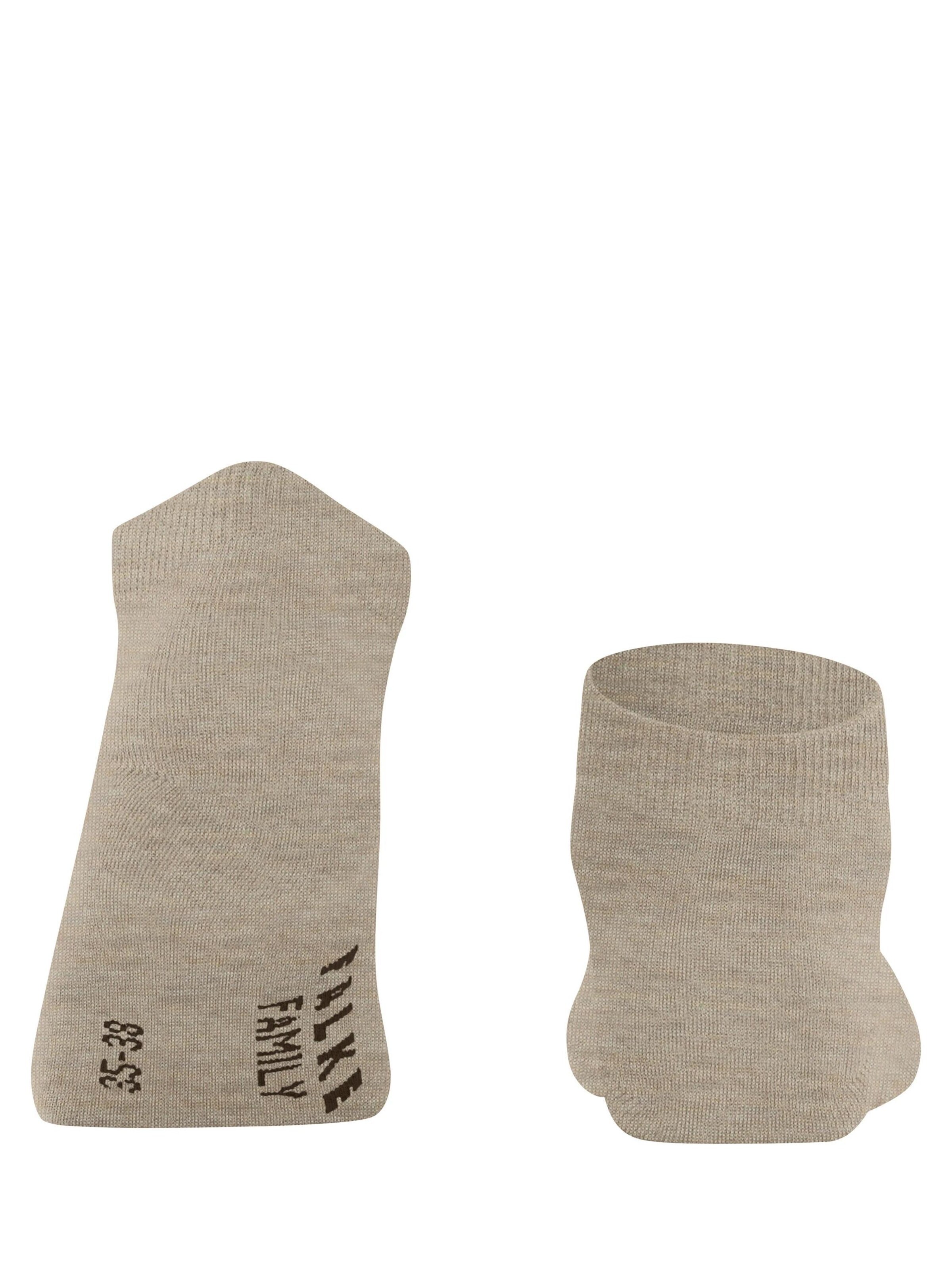 FALKE Ankle Socks 'Family' in Beige