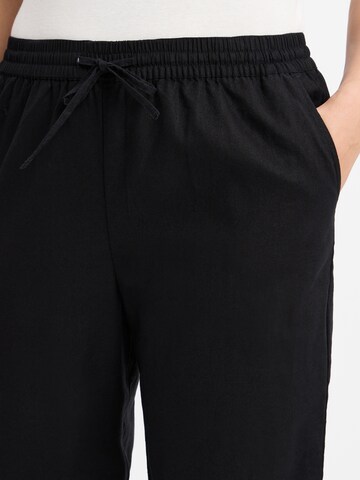 Franco Callegari Wide leg Broek in Zwart