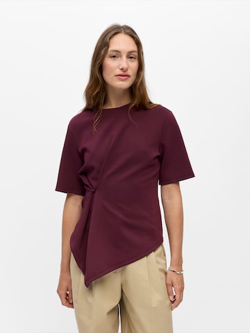 OBJECT Shirts 'OBJABBEY' i rød: forside
