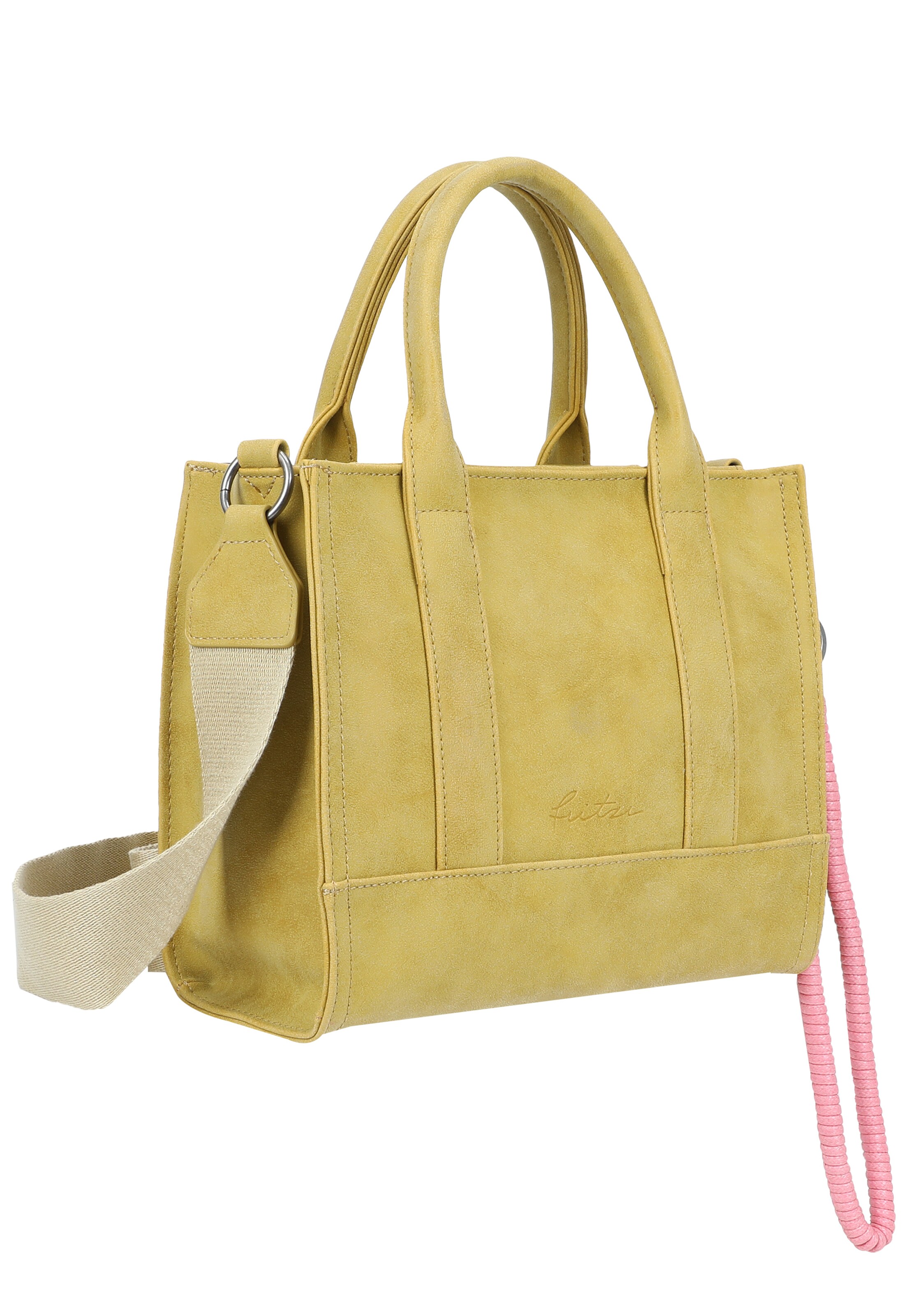 Fritzi aus Preußen Handtasche 'SquareN' in Gelb