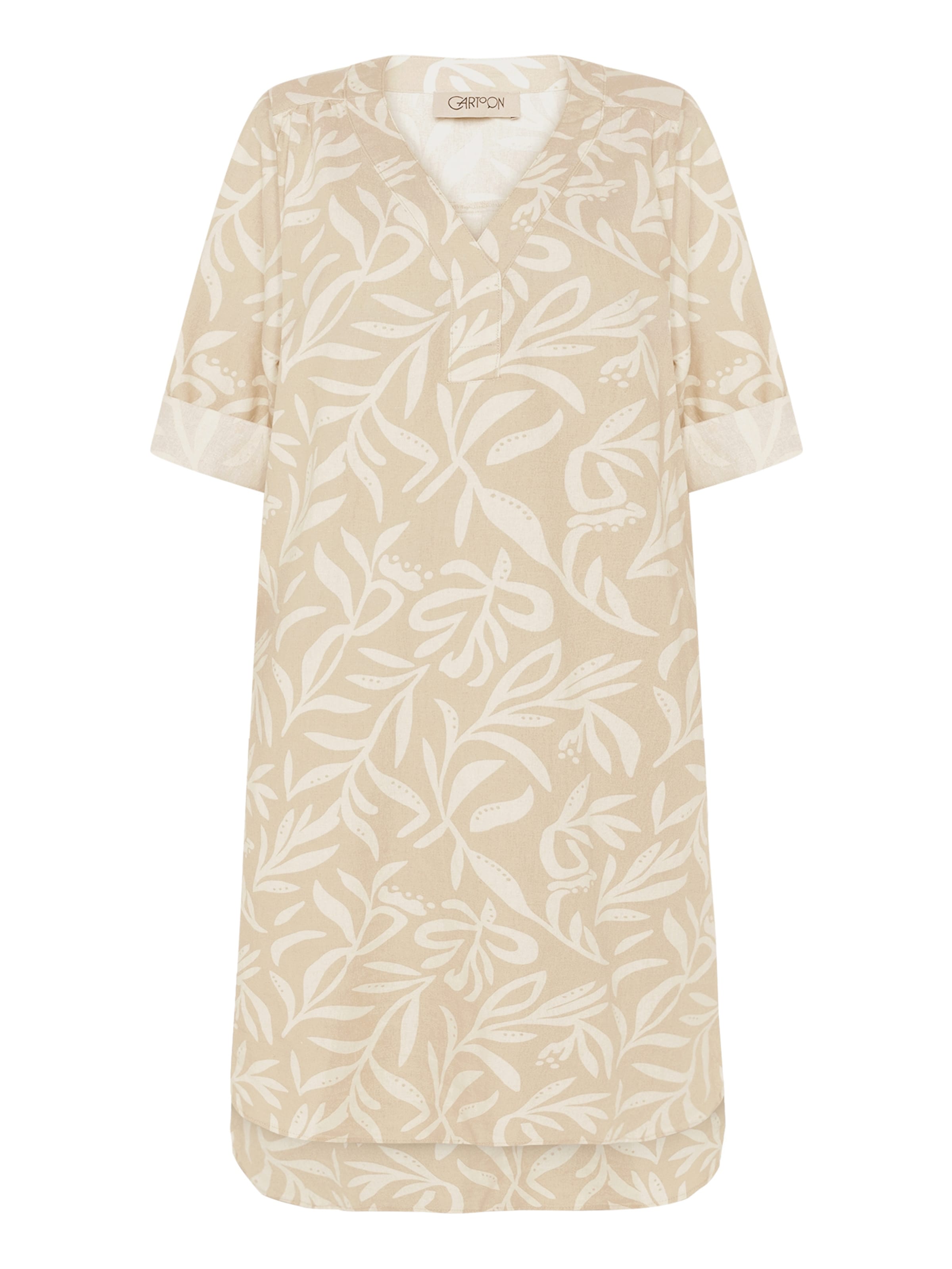 Cartoon Robe en crème, Vue avec produit