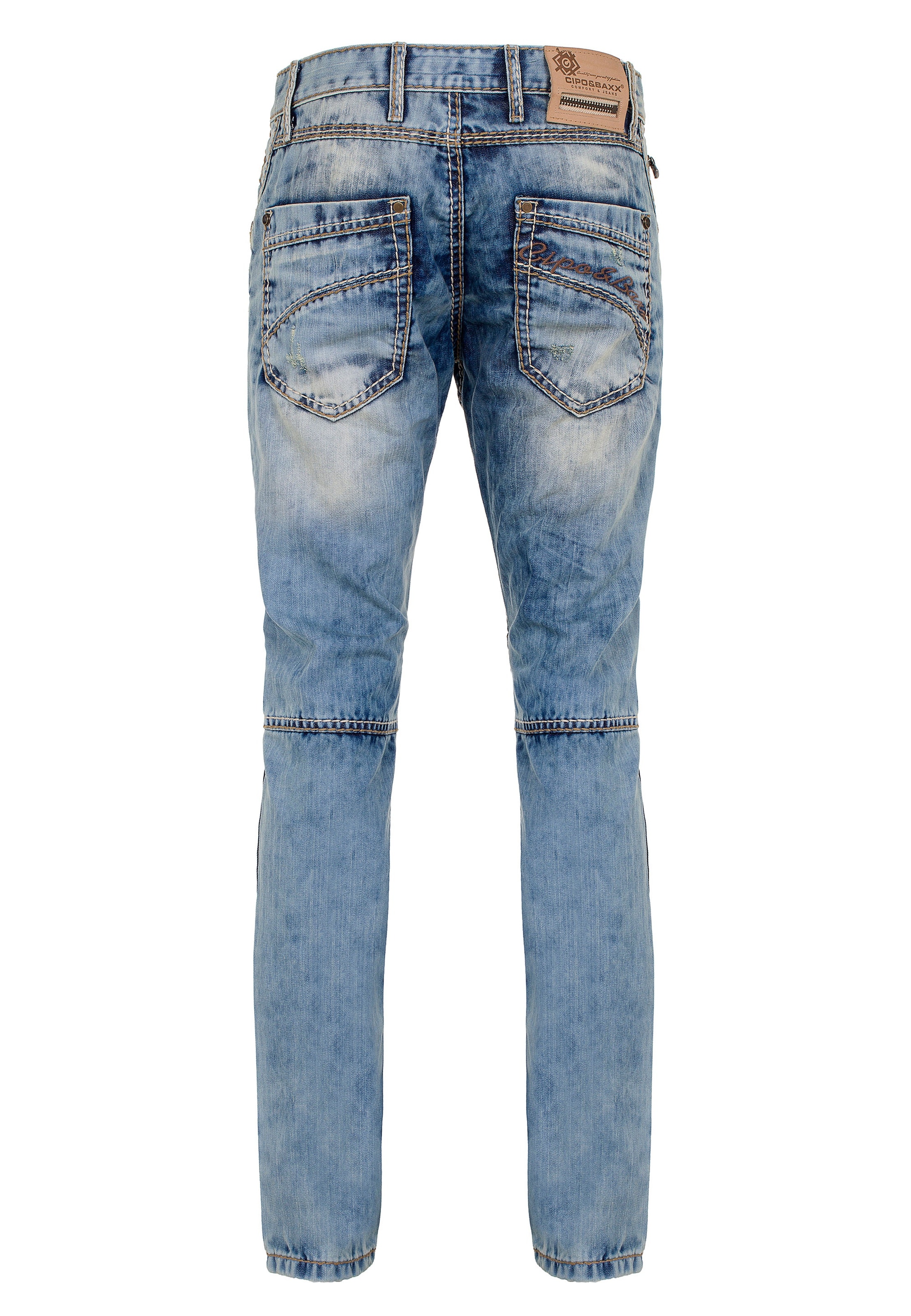 CIPO & BAXX Regular Jeans in Blau