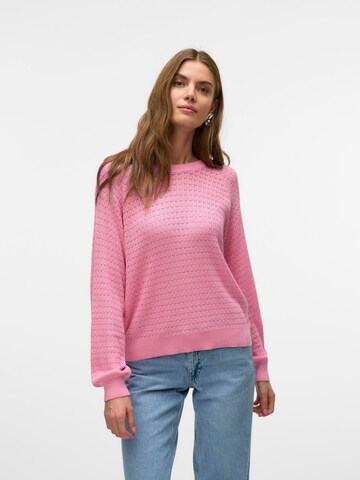 VERO MODA Trui 'VMNew Lexsun' in Roze: voorkant