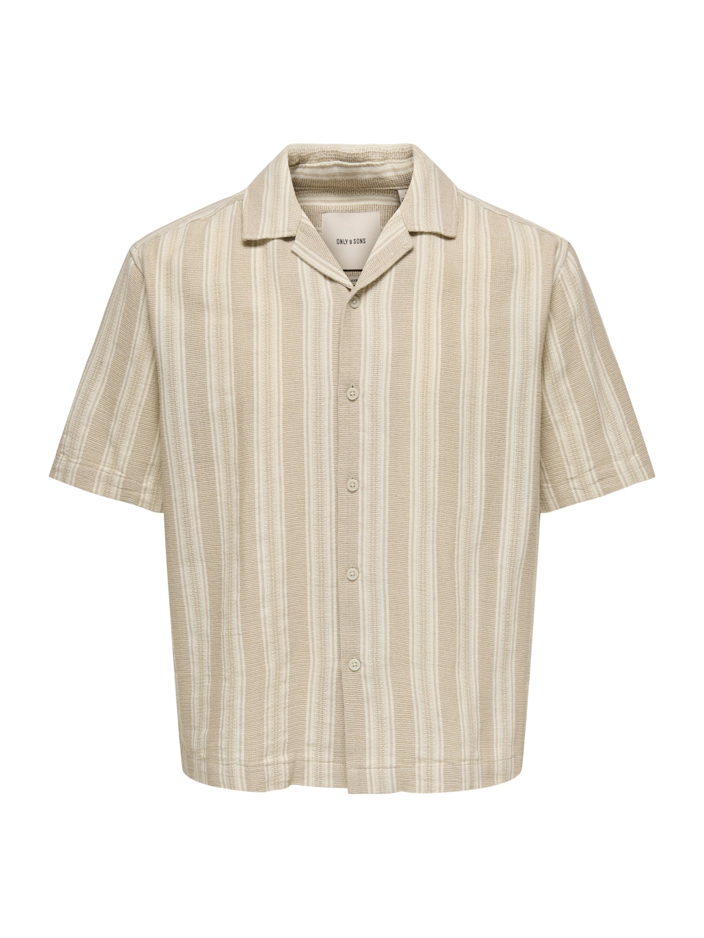 Cămașă 'ONSWalker' Only & Sons pe bej / bej închis, Vizualizare produs