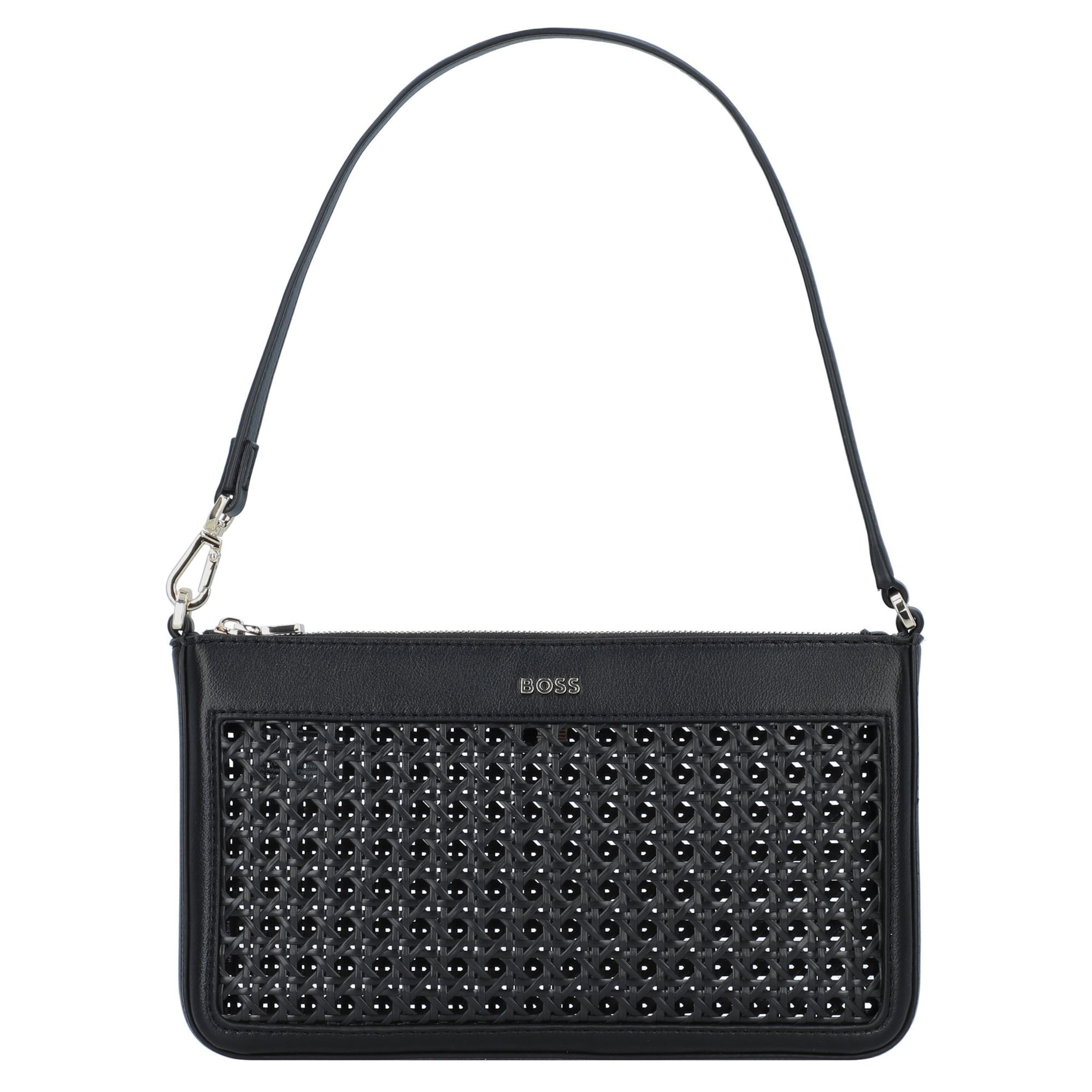 Borsa a spalla 'Sandy' di BOSS in nero: frontale