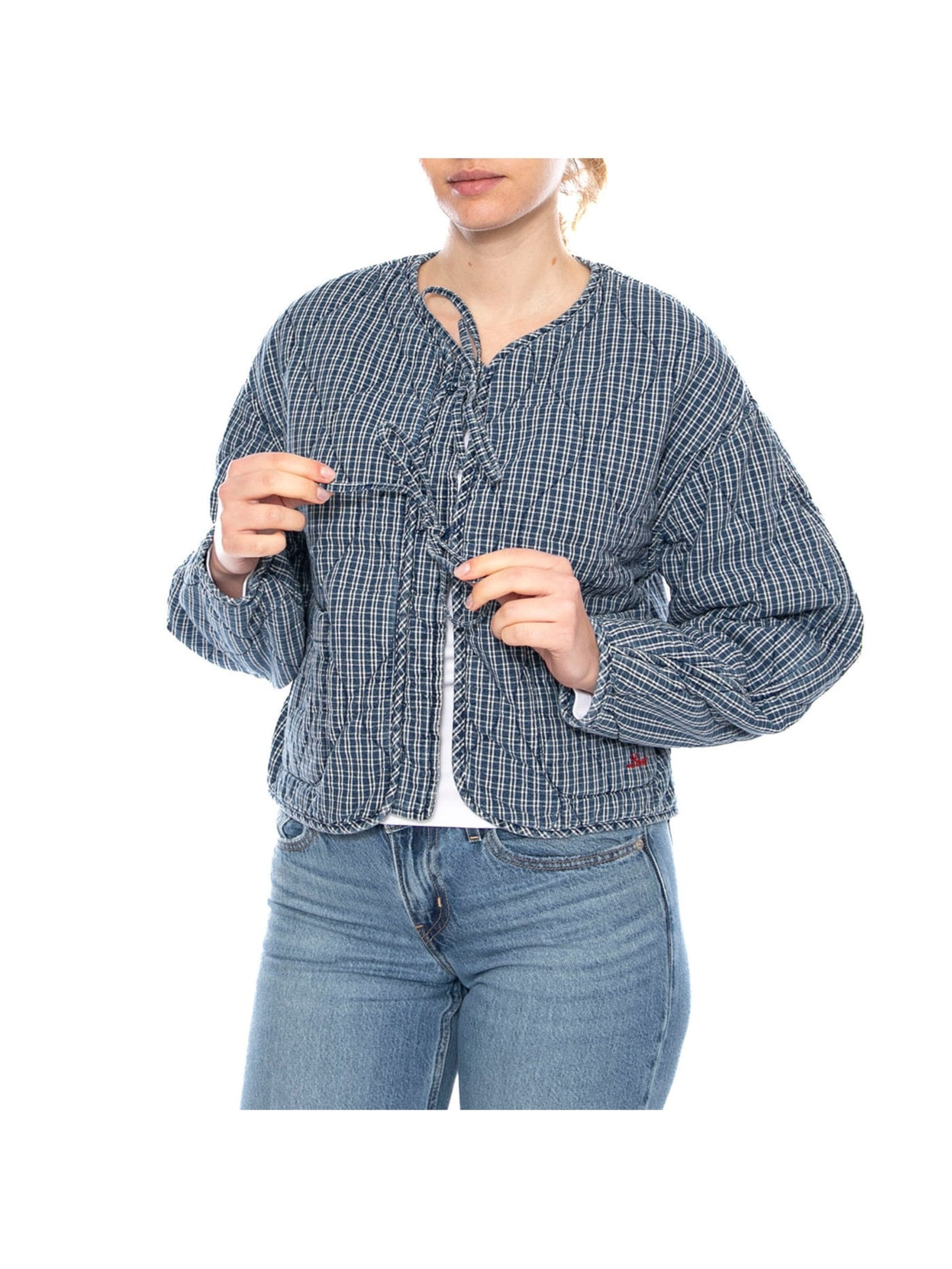 LEVI'S ® Tussenjas 'Rue Liner Jacket' in XS in de kleur Blauw, Productweergave