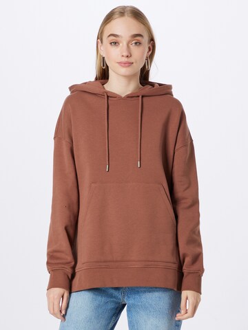 recolution Sweatshirt 'Ceryota' in Bruin: voorkant