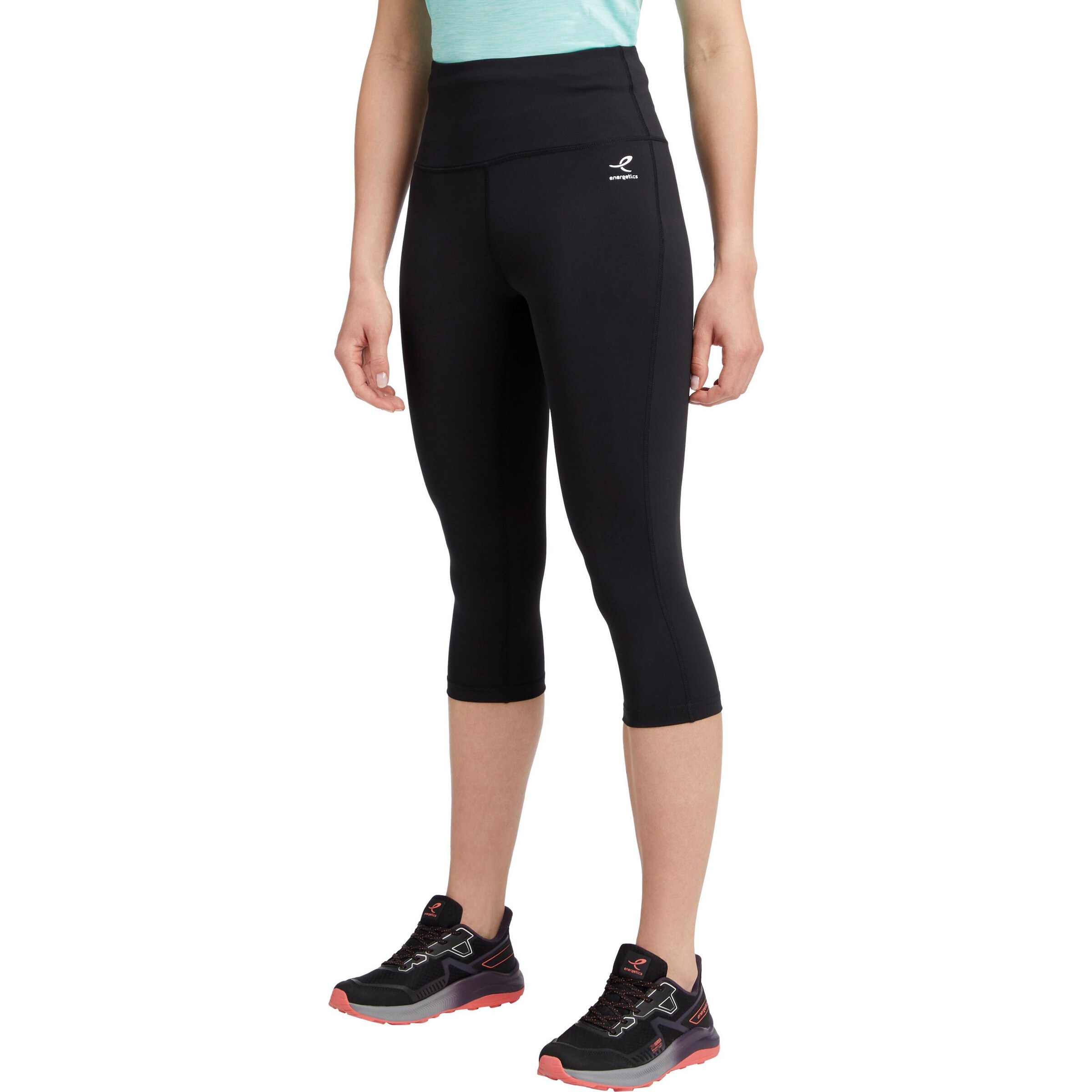 ENERGETICS Slim fit Workout Pants 'Kapinem' in Black: front