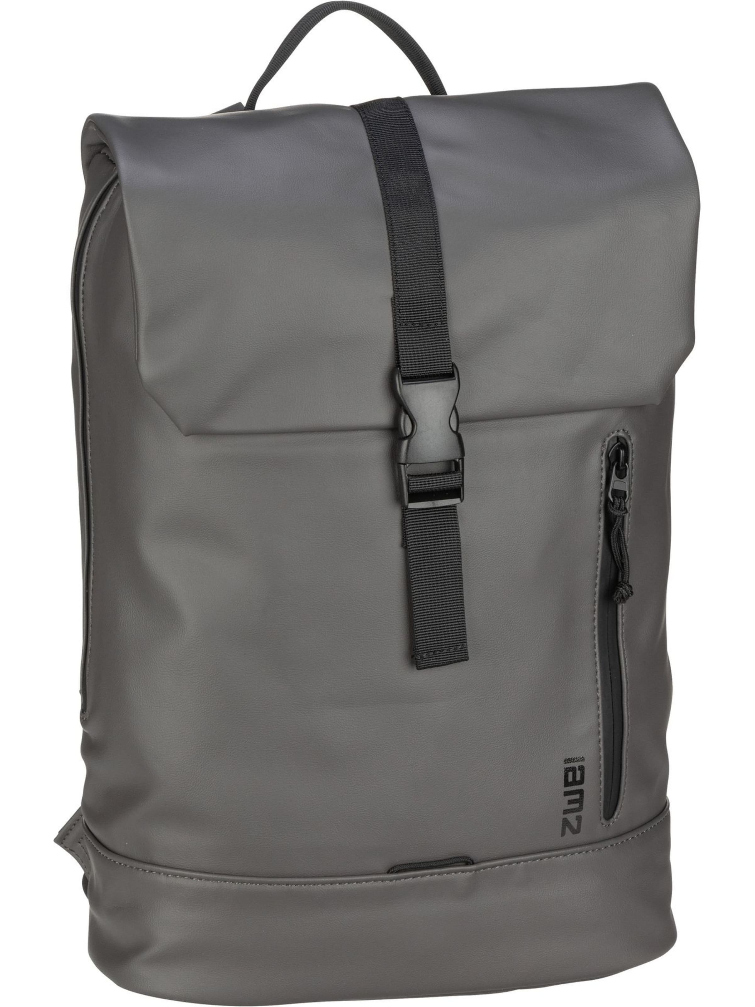 ZWEI Backpack 'Cargo Car150' in Grey: front