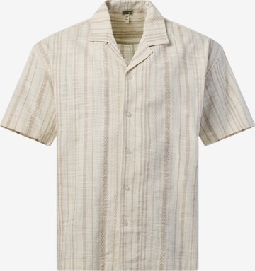 Denim Factory Overhemd 'Resort' in Beige: voorkant