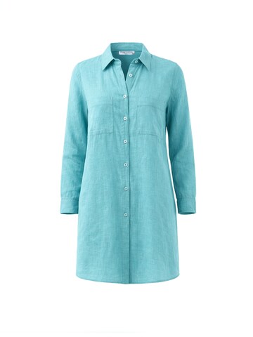 Robe-chemise Haris Cotton en bleu : devant