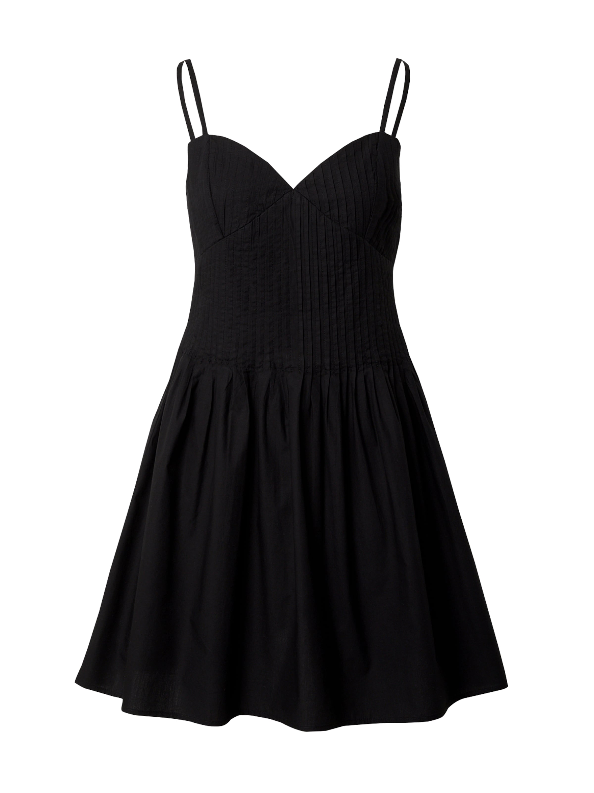 TOPSHOP Letní šaty – černá: přední strana