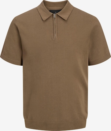 JACK & JONES - Camiseta en marrón: frente