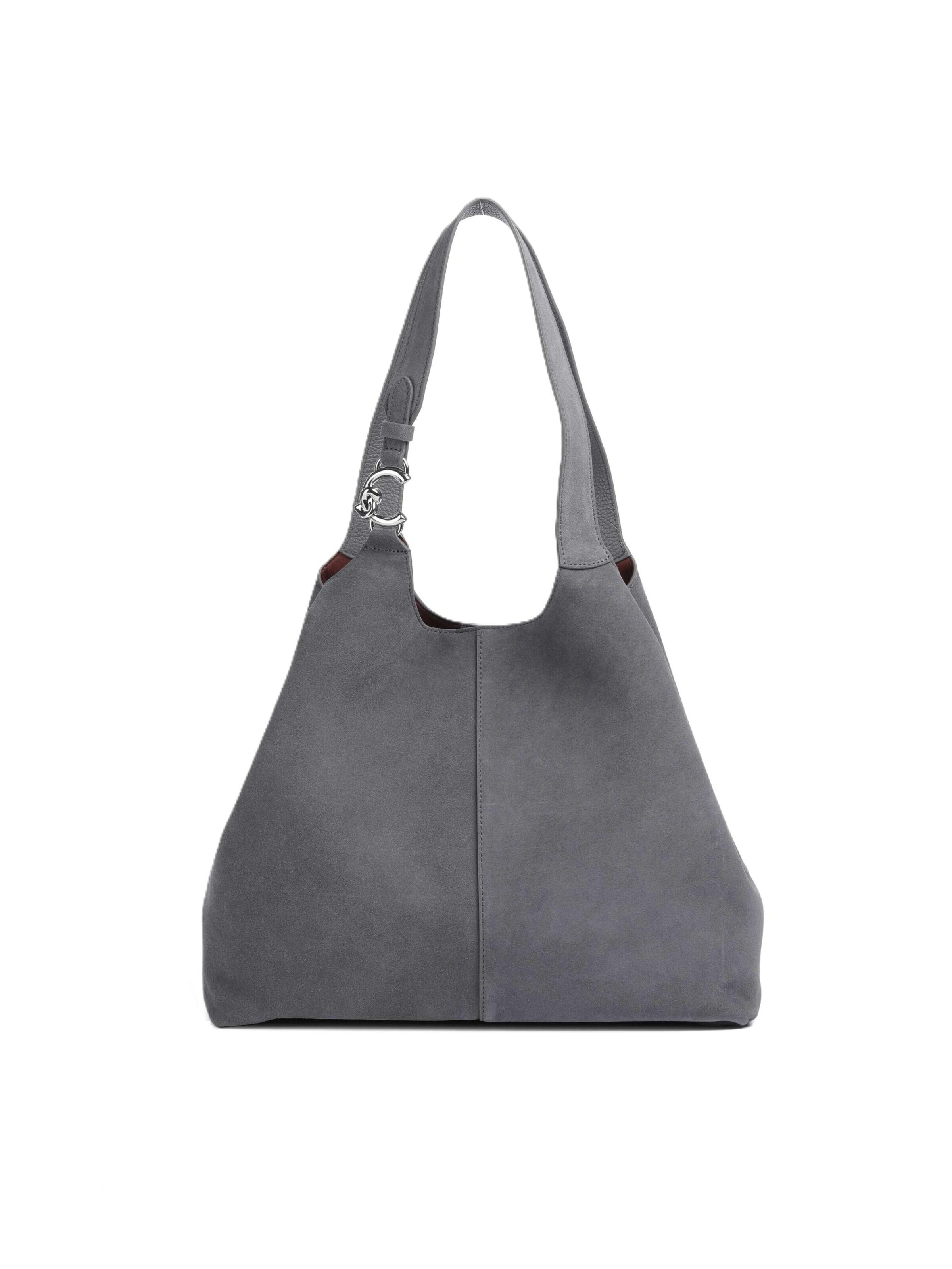Borsa a spalla 'E1THE110101' di Coccinelle in grigio: frontale