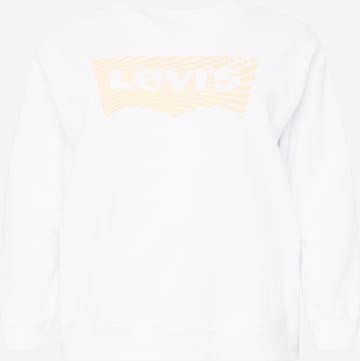 Levi's® Plus Sweatshirt in Weiß: predná strana