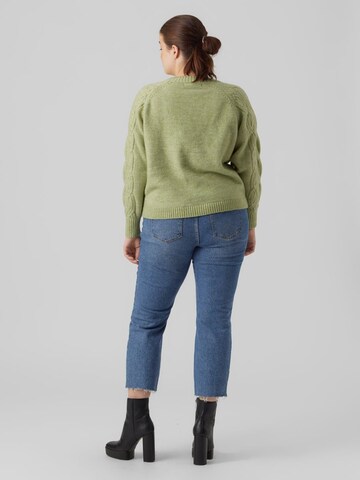 Vero Moda Curve Sweater in Green