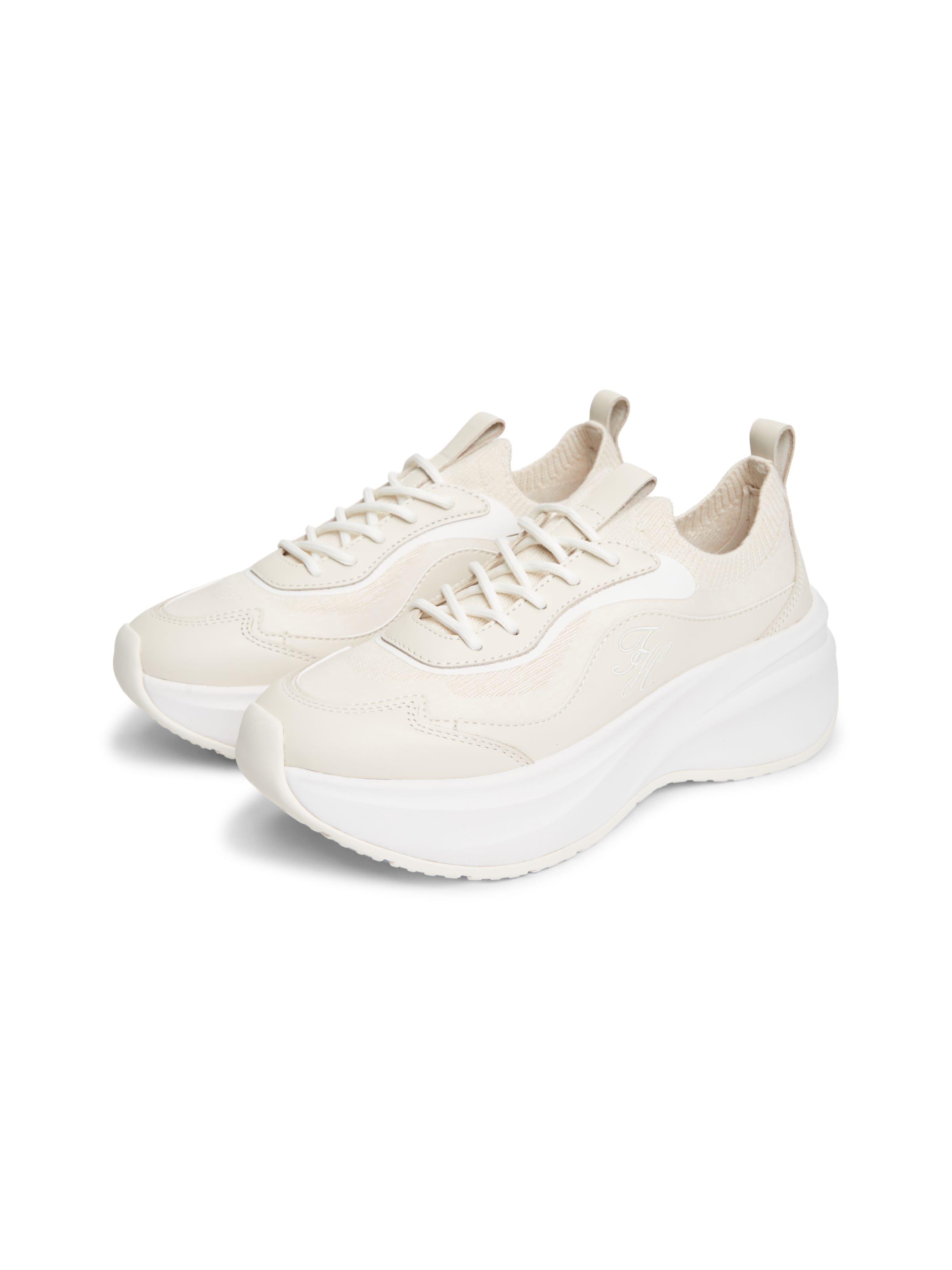 TOMMY HILFIGER Sneaker low 'WAVE RUNNER' i beige