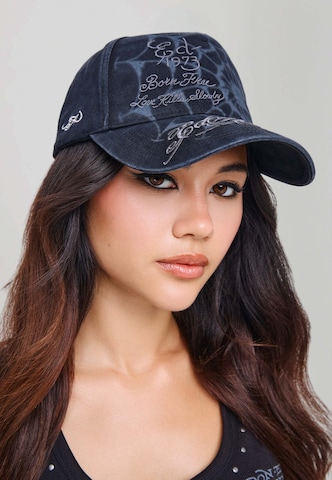 Ed Hardy Шапка с козирка в черно