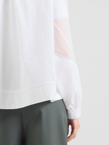 PINKO Φθινοπωρινό και ανοιξιάτικο μπουφάν σε λευκό