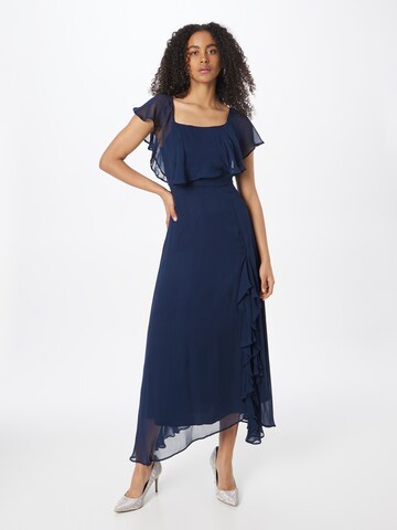 Robe Oasis en bleu : devant