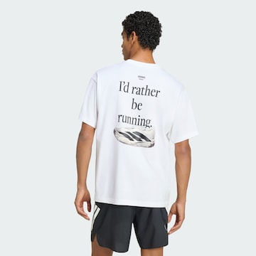 Maglia funzionale di ADIDAS PERFORMANCE in bianco: frontale