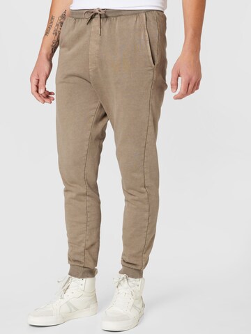 Only & Sons Tapered Trousers 'RON' in Grey: front