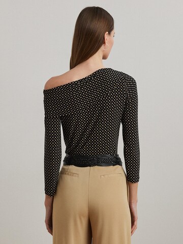 Maglietta 'CLASSIC' di Lauren Ralph Lauren in nero