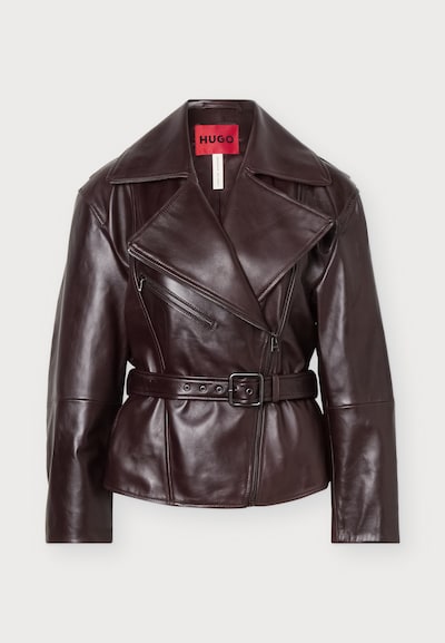 HUGO Between-season jacket 'Laurila' in XS in Dark brown, Item view